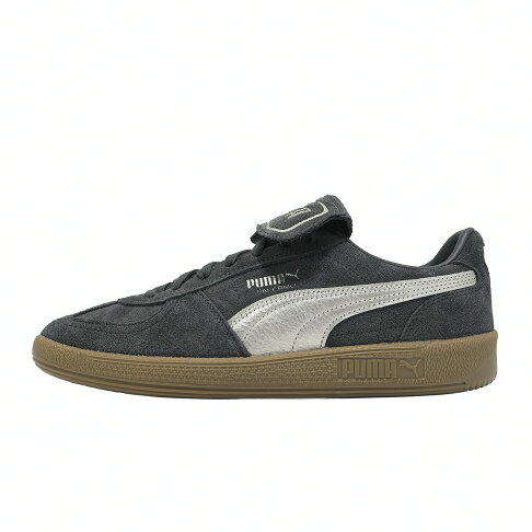Puma 休閒鞋 Palermo Premium Metallic 男鞋 女鞋 灰 白 麂皮 復古 德訓鞋 404021-02 0