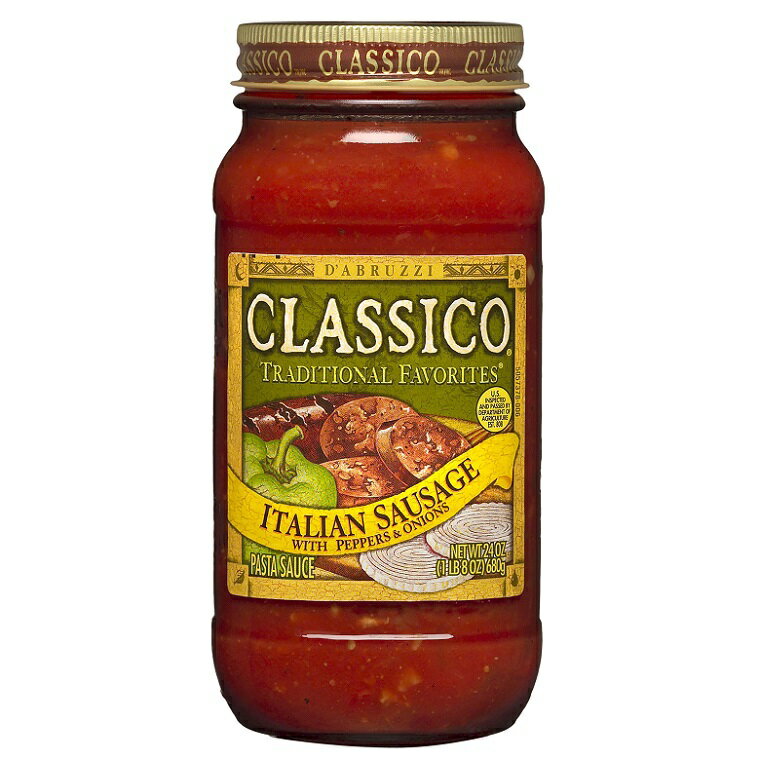 CLASSICO 義大利麵醬-義大利臘腸(680g/瓶) [大買家]