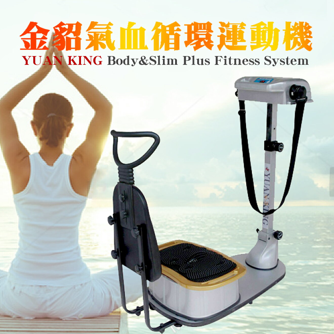 銀貂 金貂美體運動機 YK978 台灣製造