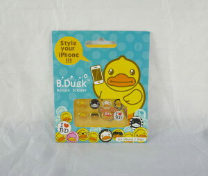 【震撼精品百貨】B.Duck 黃色小鴨 手機按鍵貼【共1款】 震撼日式精品百貨