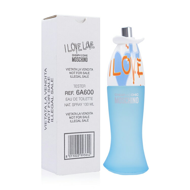 MOSCHINO 愛戀愛女性淡香水 100ML｜Tester無瓶蓋版