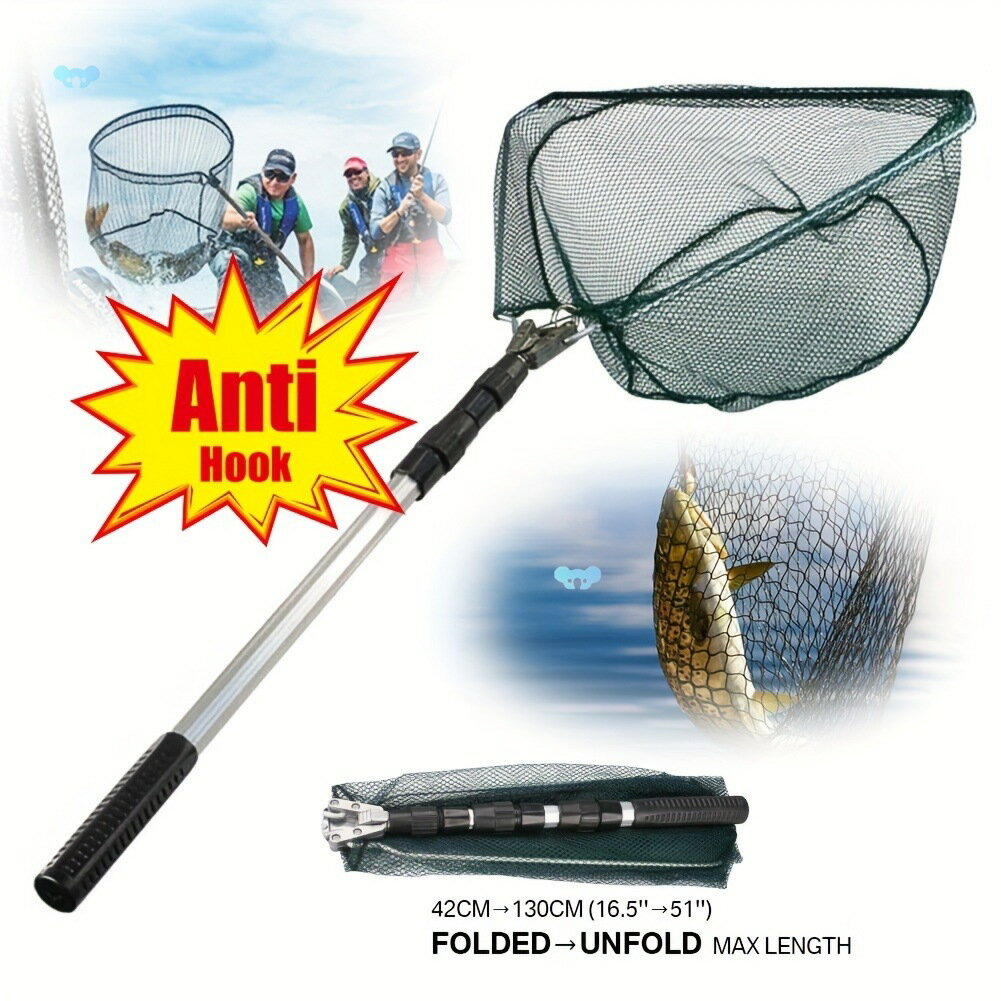 1PC Extendable Fishing Landing Net for Easy Catch &,