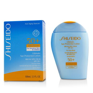 資生堂 Shiseido - 新艷陽 夏 水離子防禦膜 SPF 50+ - 敏感性肌膚和兒童適用 Ultimate Sun Protection Lotion WetForce For Face & Body SPF 50+