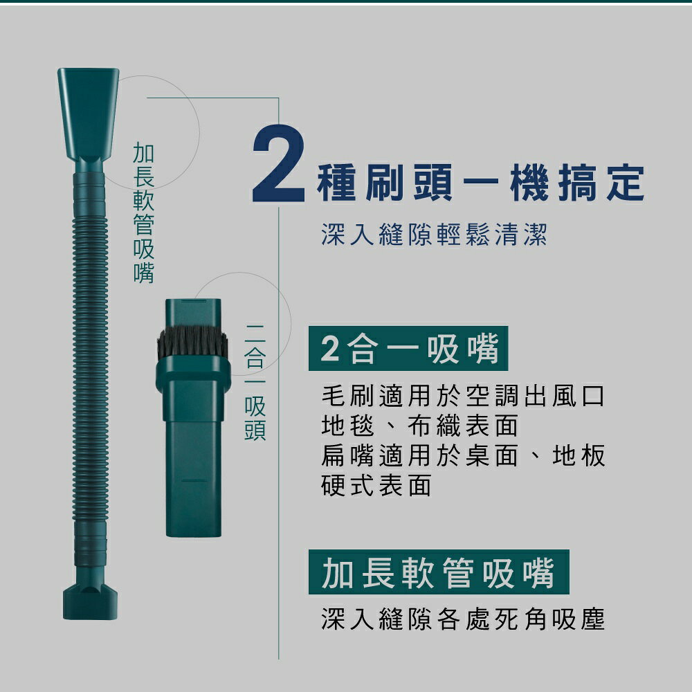 【KINYO】手持殺菌 吸塵器 (KVC-5945) 送收納袋 打掃 車用吸塵器 | 殺菌燈 防疫 【領券折50】 7