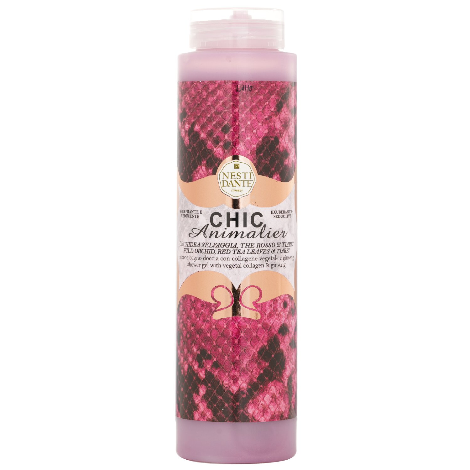 那是堤 Nesti Dante - Chic Animalier沐浴露 - 野蘭花、紅茶葉和蒂亞雷花