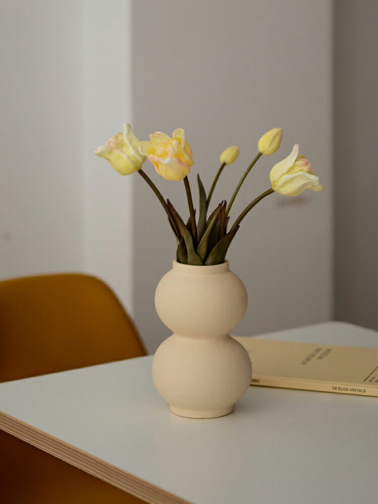 南十字星 北歐ins風陶瓷花瓶擺件客廳插花干花瓶創意玄關餐桌裝飾