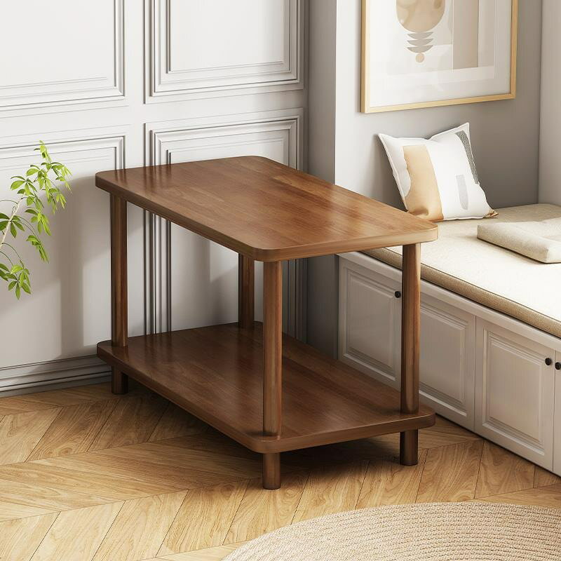 APP下單享點數9% 沙發邊幾側邊柜小戶型家用簡約現代桌子小茶幾臥室床頭實木小方桌