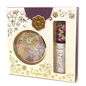 大賀屋 日貨 長髮公主 禮盒組 化妝鏡 指緣油 美甲 鏡子 樂珮 公主 迪士尼 Disney 正版 授權 J00015517