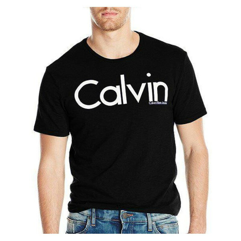 Calvin Klein T恤 男裝 短袖 短T-Shirt 素T 圓領上衣 C15860 黑色CK(現貨)▶指定Outlet商品5折起☆現貨