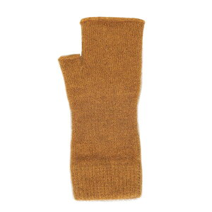 金色紐西蘭貂毛羊毛袖套手套 保暖露指手套-美型袖套造型女用手套