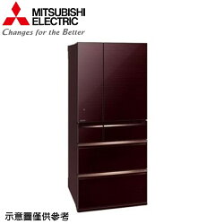【MITSUBISHI 三菱】705公升日本原裝變頻六門冰箱MR-WX71Y-BR【三井3C】