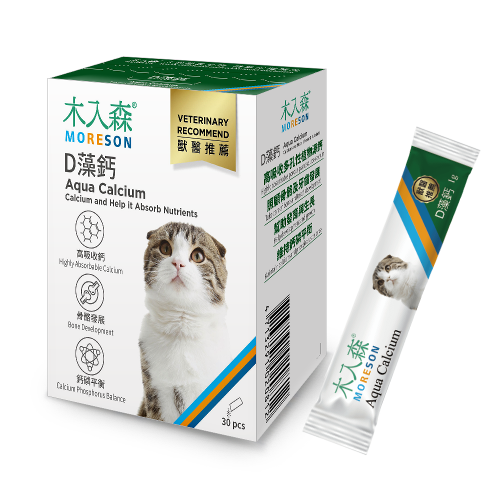木入森 貓咪D藻鈣 30包