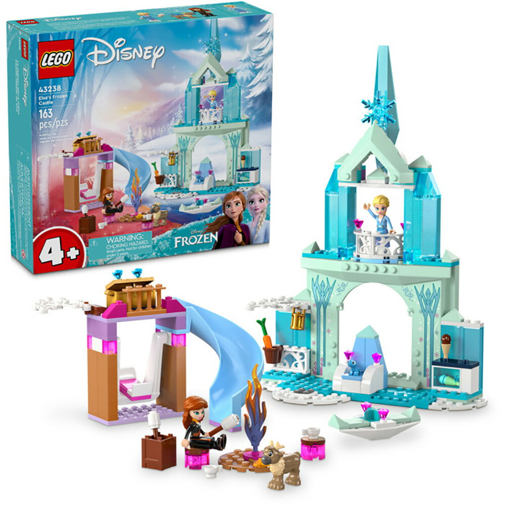 樂高LEGO 43238 Disney Classic 迪士尼系列 Elsa's Frozen Castle