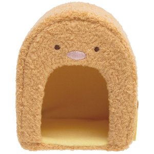 大賀屋 日貨 角落生物 豬排 房子 娃娃 玩偶 可愛 角落小夥伴 邊緣生物 邊緣小夥伴 正版 J00016174