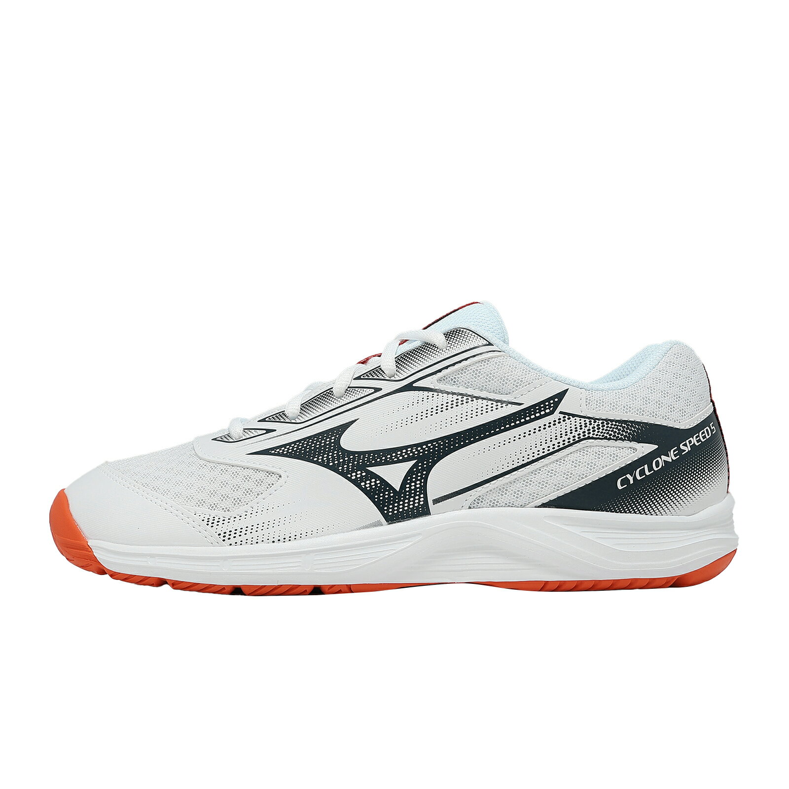 Mizuno 美津濃 排球鞋 Cyclone Speed 5 男鞋 女鞋 白 入門款 緩衝 運動鞋 V1GA2580-80