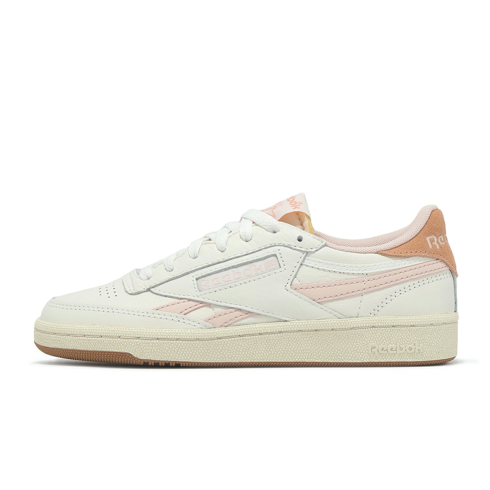 Reebok 休閒鞋 Club C Revenge Vintage 女鞋 白 粉 復古 膠底 100209063