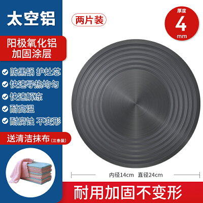導熱板 廚房煤氣灶導熱板家用燃氣灶雙灶導熱片鑄鐵琺瑯鍋墊解凍板導熱盤 【CM2075】