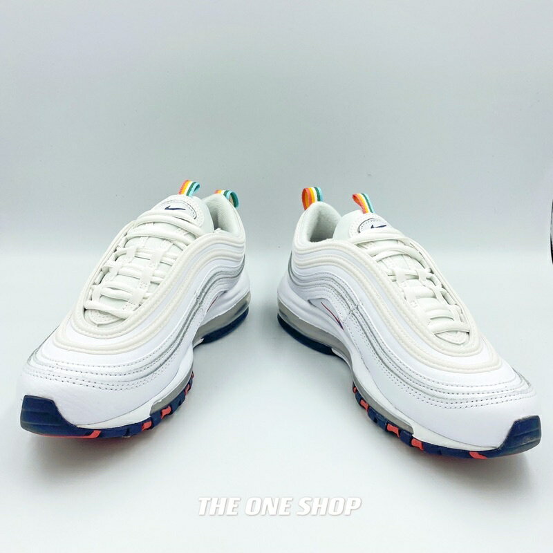 NIKE AIR MAX 97 白色全白子彈白子彈氣墊慢跑鞋| The One Shop 潮流鞋