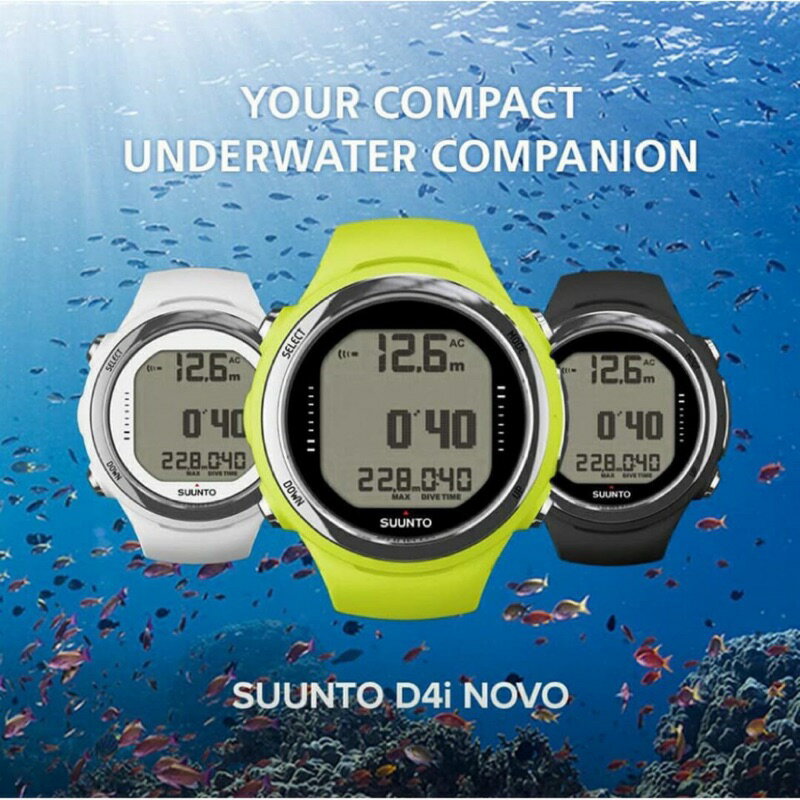 【中性浮力社】SUUNTO D4i Novo潛水電腦錶