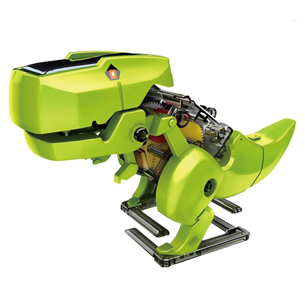 3合1 太陽能機器人DIY 兒童益智太陽能玩具 恐龍昆蟲鑽孔機拼裝模型