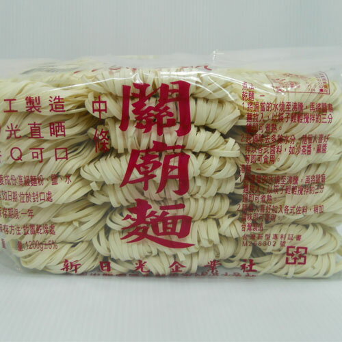 新日光關廟麵(中條)1200g【愛買】