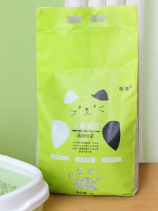 綠茶豆腐貓砂除臭無塵貓沙大袋混合膨潤土滿10公斤20斤