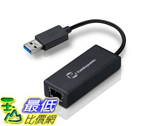 [8美國直購] 適配器 Tek Republic TUN-300 USB 3.0 to 10/100/1000 Gigabit Ethernet LAN Network Adapter