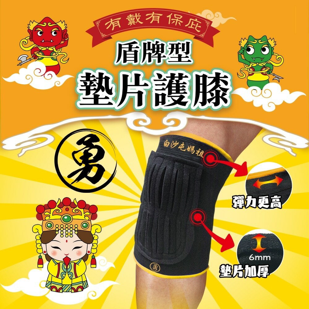 限量商品｜【成功 SUCCESS】白沙屯媽祖授權 護膝 墊片護膝 #S5118 / S5119