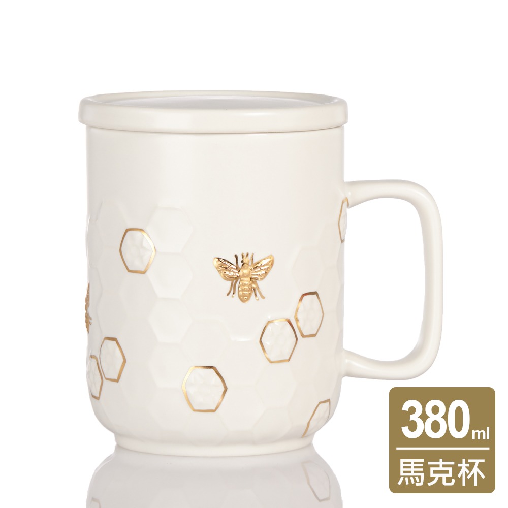 【乾唐軒活瓷 】大豐收馬克杯 / 含蓋 / 2色 (380ml)