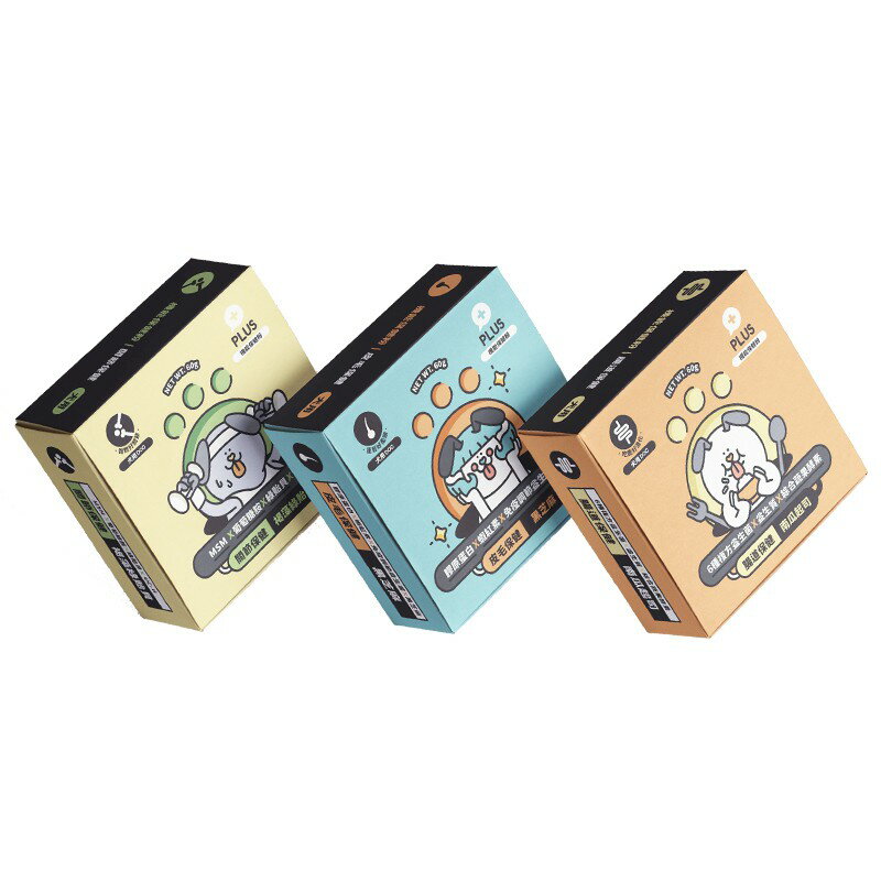 陪心唯寵 機能plus保健粉 營養粉 益生菌 犬貓通用 60包 盒裝