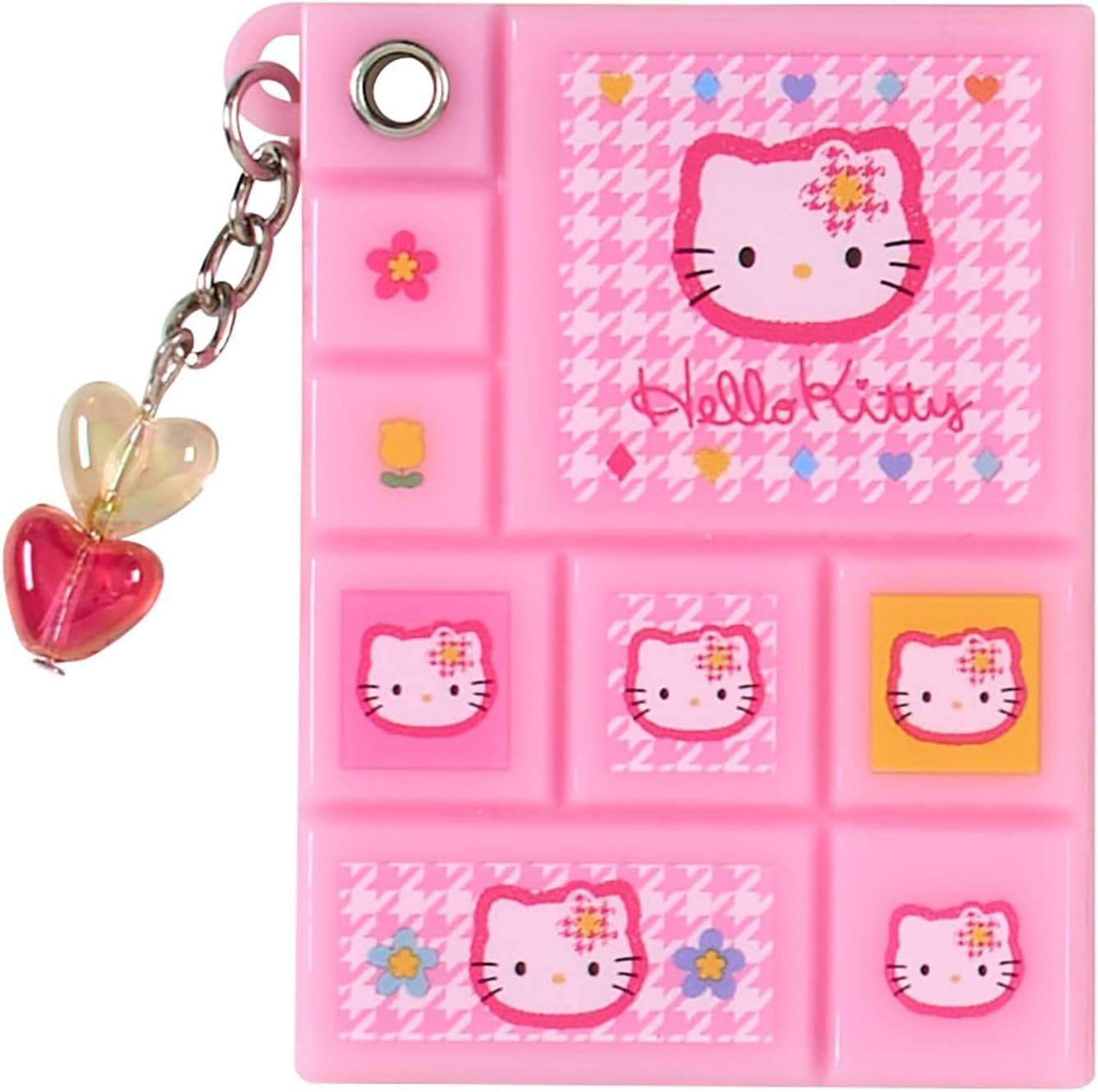 Hello kitty凱蒂貓商品推薦asdfkitty*三麗鷗 平成少女 KITTY 磁磚貼風格 隨身鏡子 化妝鏡-日本正版商品。就在asdfkitty可愛家精品店Hello kitty凱蒂貓商品推薦Hello Kitty凱蒂貓周邊商品
