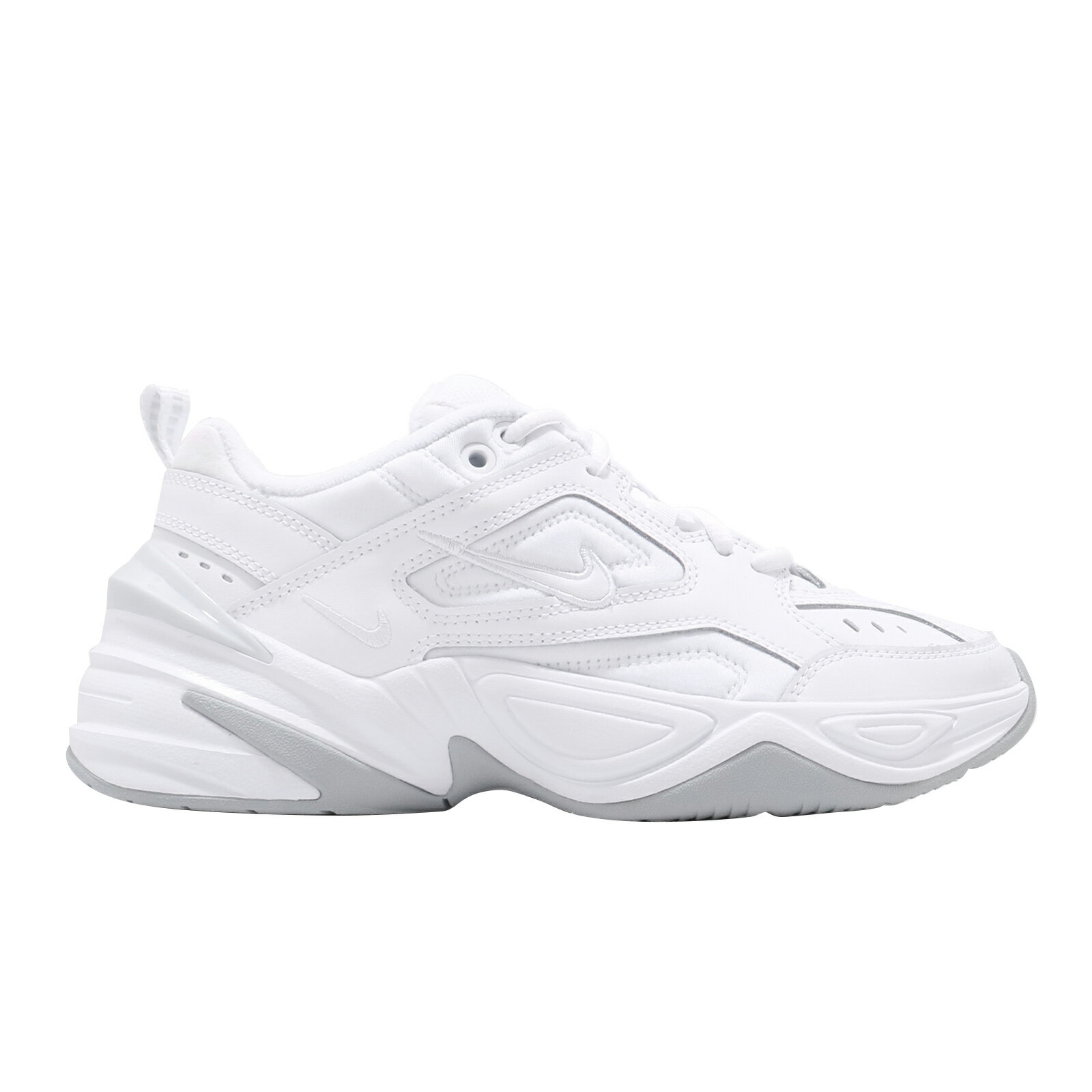 Nike 休閒鞋 Wmns M2K Tekno 女鞋 白 灰 小白鞋 復古 老爹鞋 AO3108-100 4
