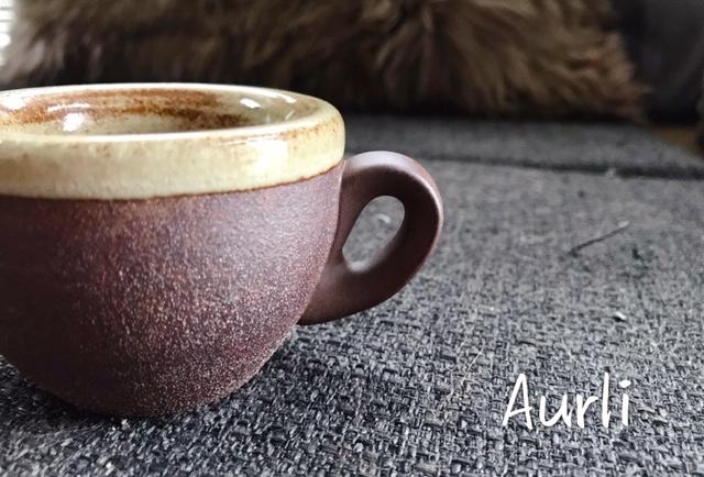 【沐湛咖啡】陶作坊 Aurli 厚濃縮杯 老岩泥岩礦咖啡杯 台灣製造 極厚濃縮杯 義式濃縮杯