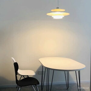 免運 可開發票 定製奶油風餐桌椅組合網紅桌現代簡約小戶型白色長方形橢圓形桌子 T1RB