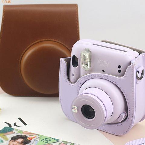 相機包富士拍立得mini12/11/9/8 糖果純色新品保護套相機收納相機包清新