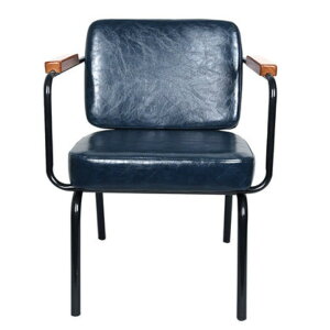 《Chair Empire》LOFT工業椅/扶手餐椅/工業風鐵椅/皮墊扶手椅/工業風格/復古鐵藝椅/美式鄉村風