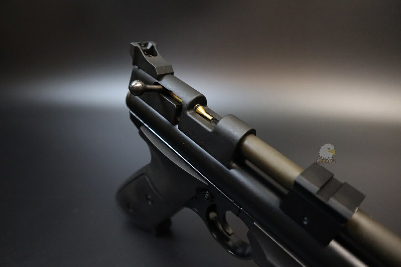 翔準AOG】空氣折槍ARMOTECH A1000 HI-POWER 6mm 空氣短槍D-05-213 蓄壓式魚骨版| 翔準生存遊戲|  樂天市場Rakuten