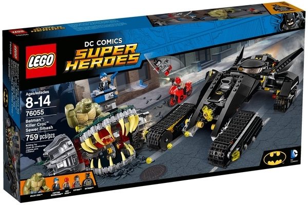 【LEGO 樂高積木】SuperHeros系列-蝙蝠俠 殺手鱷摧毀下水道 LT-76055