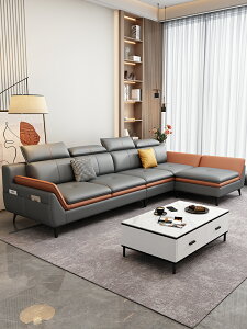 2023年新款布藝沙發大小戶型直排現代輕奢簡約客廳貓爪科技布沙發