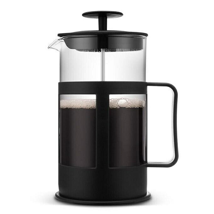 （咖啡用品與配件）約翰 家用咖啡玻璃壺咖啡法式壓茶壺 Teko Kopi Kaca Pembancuh Kopi