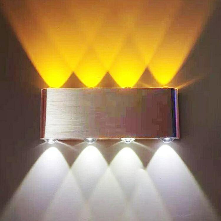 LED創意鋁材壁燈現代簡約酒店臥室床頭壁燈客廳裝飾壁燈過道燈「新品全館8折」