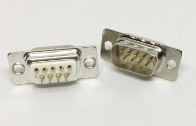 E03-09P D型9P 公座 插板180°/ D-SUB 焊板 / 插板式 接頭-10入/包 (含稅)【佑齊企業 iCmore】