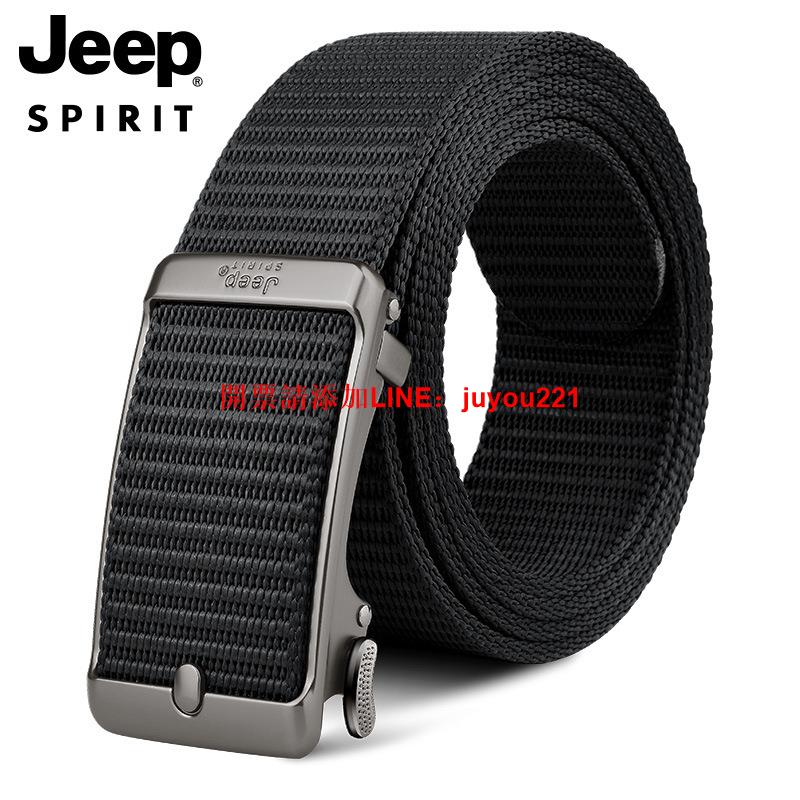 JEEP SPIRIT男士帆布腰帶OM18CD996BT0392