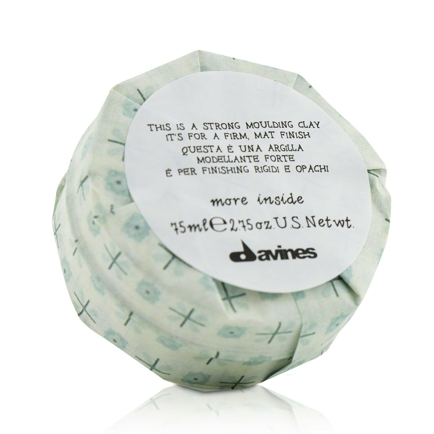 特芬莉(達芬尼斯) Davines - 幻樂園混霓土(霧面效果)More Inside This Is A Strong Moulding Clay