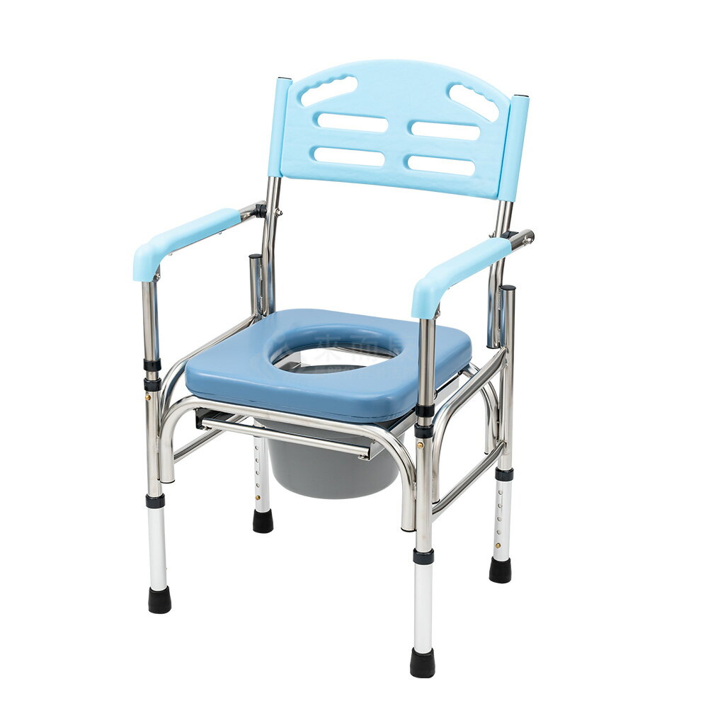來而康 行健 ST-E35 不銹鋼洗澡椅 便器椅 便盆椅 便椅 沐浴椅 扶手可掀 可接受客訂製