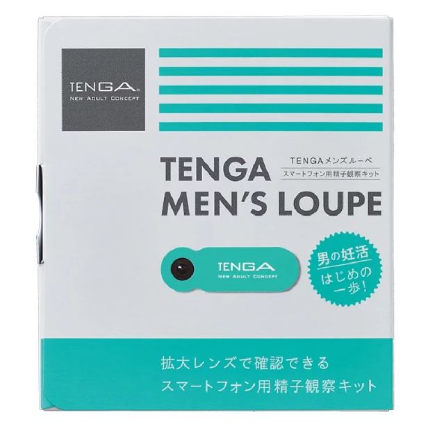 日本 TENGA 精子檢測 MAN'S LOUPE 精液 精蟲 精子 檢測 檢驗 顯微鏡 觀察 活力檢測套件