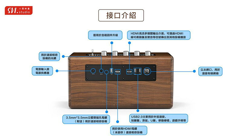 SVICLOUD 小雲K歌影霸 SoundBar10 電視盒 機頂盒整合音響 家庭劇院 6