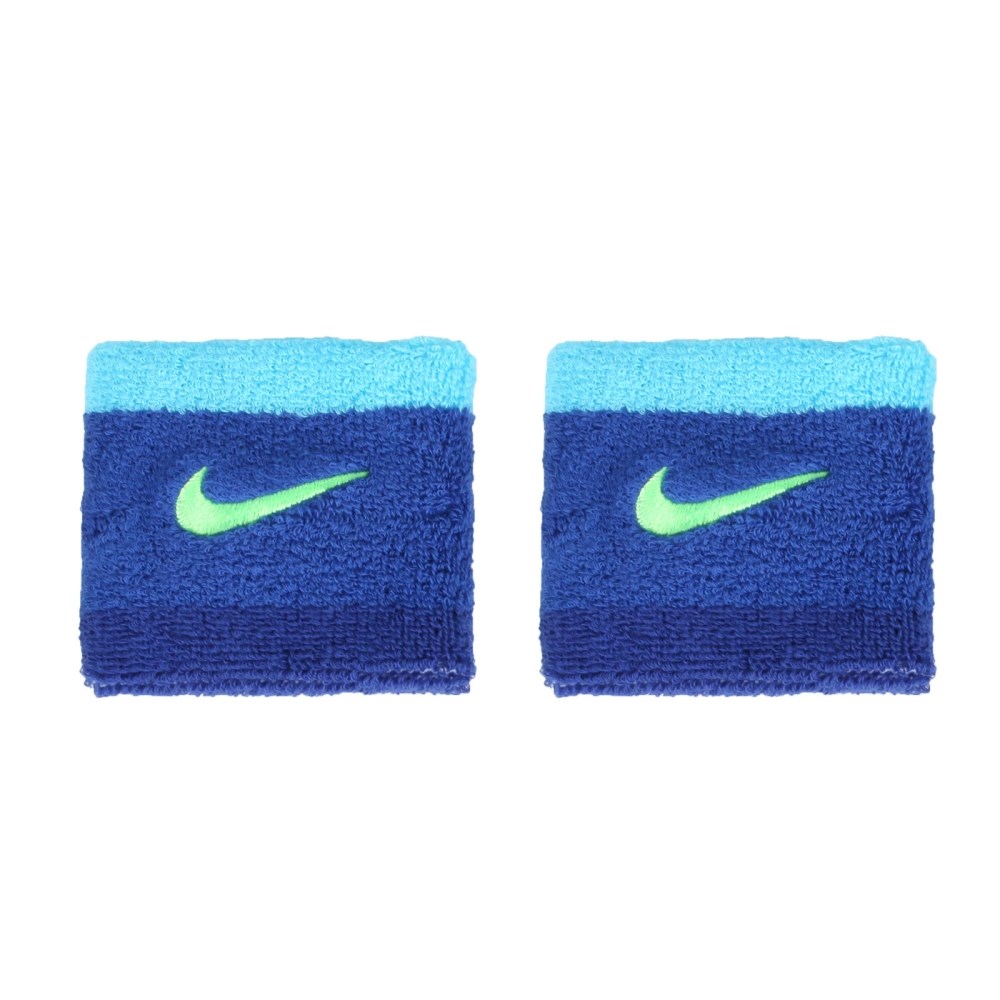NIKE SWOOSH 腕帶(一雙入 運動護腕 籃球 網球 羽球「N0001565416OS」≡排汗專家≡