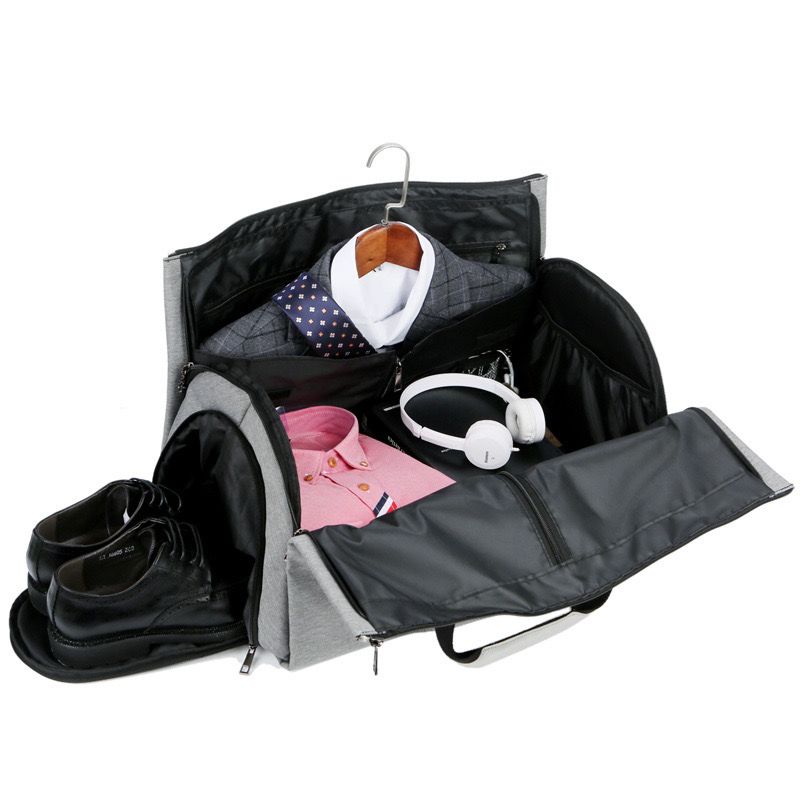 旅行袋 商務旅行包男大容量干濕分離旅行袋輕便折疊手提包大西裝收納包