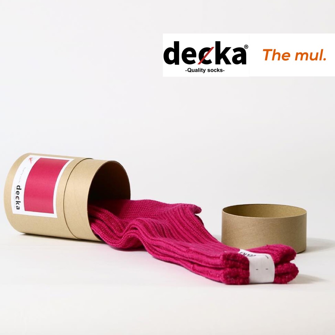 Decka 日本直送 套裝重磅羅紋平紋襪(限量5色）